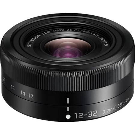 Panasonic Lumix G100D + HFS12032 - zestaw, kompaktowy aparat bezlusterkowy, Micro 4/3, z obiektywem, 12-32mm f/3.5-5.6 ASPH, czarny_3